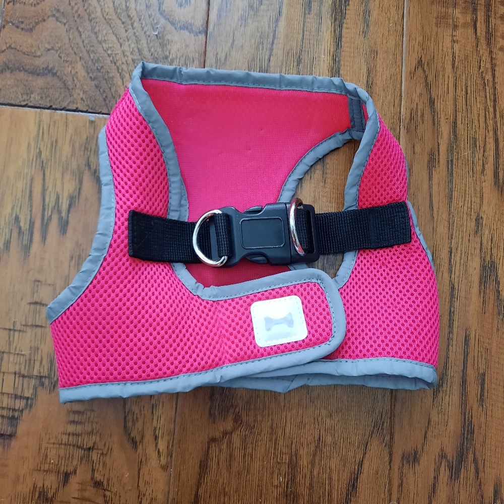 Size Medium Pink Dog Harness